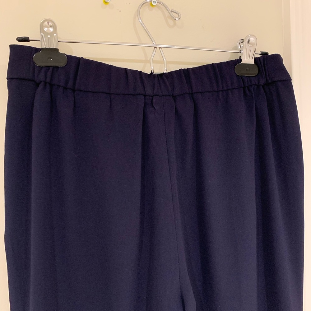 Babaton Cohen Pant Terado Navy Cropped Length. - Picture 4 of 8